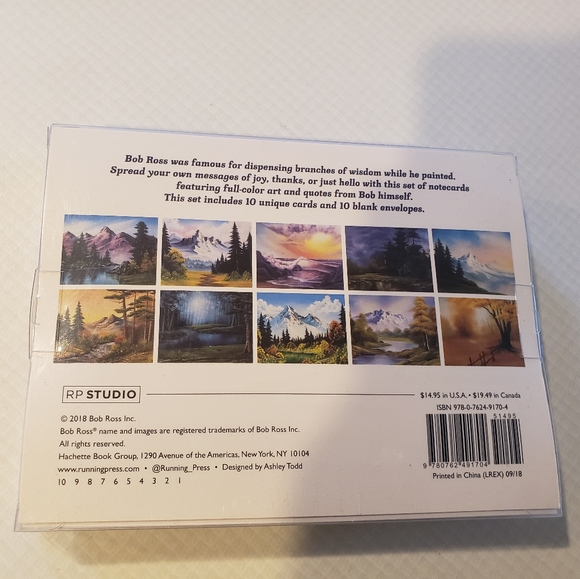 Just In: Brand New Bob Ross Collectible 10 card Box Set. - Picture 6 of 6